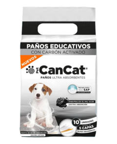 Cancat paños carbon activado x 10