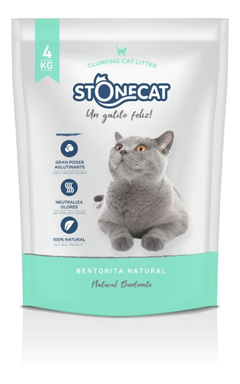 Stone Cat Aglomerante Sanitarias 5 Unid X 4 Kg