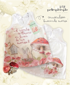 art 678 Musculosa " Buscando sueños"