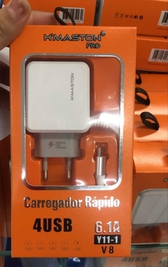 Carregador rápido 3.1a v8 hmaston