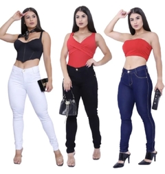 Calça skinny feminina cós Alto atacado e varejo - comprar online