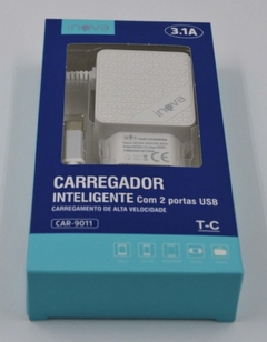 carregador rápido 3.1a inova