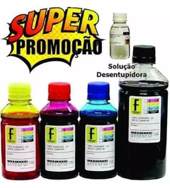 kit tinta 1100ml para impressoras