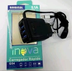 Carregador super rápido 5.1a original inova