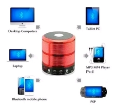 MINI CAIXA DE SOM RECARREGÁVEL PORTÁTIL SPEAKER WS-887, POTENTE " PRONTA ENTREGA. - comprar online