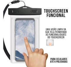 Capinha case a prova d'água para celular etc  - loja online