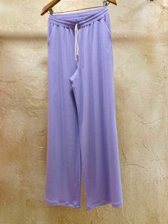 WIDE LEG RUSTICO VISCOSA