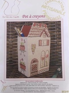 REF 314 - Kit Bordado Pot à CrayonS