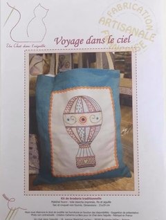 Kit Bordado Voyage dans le ciel REF 114