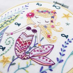 Kit Bastidor Marjolaine, la petite sirène REF 215 201 902 001