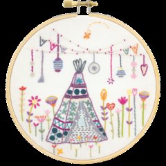 Kit Bastidor Weekend bohème sous le tipi REF 215 201 906 003