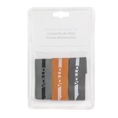 Conjunto de Mini Faixas de Exercício Vollo Sports 3 Unidades - comprar online