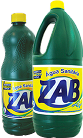 Água sanitária zab 900ml