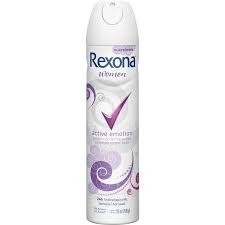 Rexona active aerossol 105g