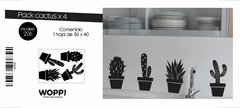 Pack Cactus x 4 - 30x40cm //vd2206 - comprar online