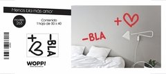 Menos Bla más Amor - 30x40cm //vd2263 - comprar online