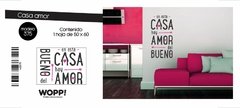Casa amor - 50x60cm //vd3375 - comprar online