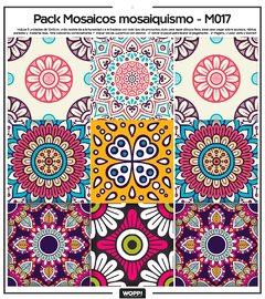 pack x9 - Mosaicos mosaiquismo - M017