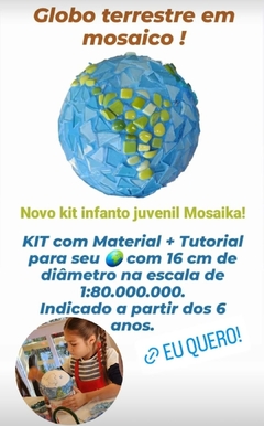 Kit Globo Terrestre 3D - comprar online