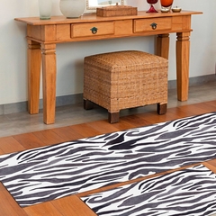Kit Passadeira (1,20x42) + tapete (60x40) - Zebra - comprar online