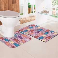 kit tapete para banheiro ( varias estampas ) na internet