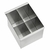 Imagem do Conjunto Canal Organizador Inox 90x18CM Tramontina com Acessórios