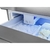 Refrigerador Bottom Freezer Piso e Embutir Inox 76CM 445L Porta para a Esquerda 220V Tecno TR44BXDB - comprar online