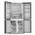 Refrigerador Inox Multidoor 630L 220V Elettromec RF-MD-630-XX-2VSA na internet