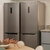 Conjunto com 02 Refrigeradores Invita Titânio Bottom Freezer 360L 220V i-RF-BF-360-XX-2HMA