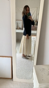 vestido cotton manga comprida - loja online