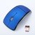 Mouse Sem Fio Curvado Usb 800dpi 2.4ghz Azul - comprar online