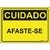 Placa de Afaste-Se - loja online