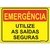 Placa de Utilize As Saídas Seguras - comprar online