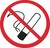 Placa de P1 -Proibido Fumar