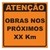 Placa de P4 - Obras Nos Proximos Xx Km - comprar online