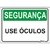 Placa de Use Óculos - comprar online