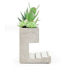 Maceta de cemento para el escritorio - comprar online