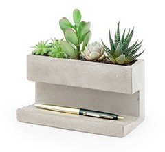 Concrete Desktop Planter