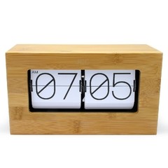 Modern Stylish Bamboo Clock - buy online