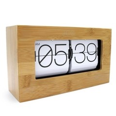 Modern Stylish Bamboo Clock