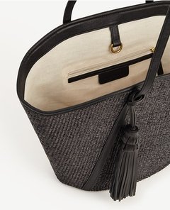 Woven Straw Tote - Material