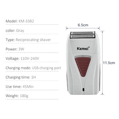 Kemei KM-3382 Professional Hair Shaver - loja online