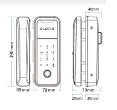 Fechadura Eletrônica G-locks V90