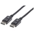 Cable DisplayPort Macho a DisplayPort Macho, Blindado, Negro, 2 m