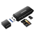 Lector de tarjetas SD portátil USB 3.0 de doble ranura / adaptador de tarjeta de memoria flash concentrador para TF SD Micro SD SDXC SDHC MMC RS-MMC M - comprar en línea