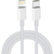 Cable Adata Lightning Macho - Usb Tipo C Macho, 1 Metro, Para Ipad, Iphone, Ipod, Blanco