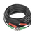 Cable coaxial (Siamés) 10 metros BNC + Alimentación / 100 % Cobre / Para Cámaras 4K