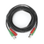 Cable coaxial (Siamés) 50 metros BNC + Alimentación / 100 % Cobre / Para Cámaras 4K