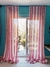 Pair of Hand Painted Gasa Canvas Curtains nº115 - buy online