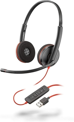 Headset - Poly - Blackwire C3220 USB-A BI - comprar online